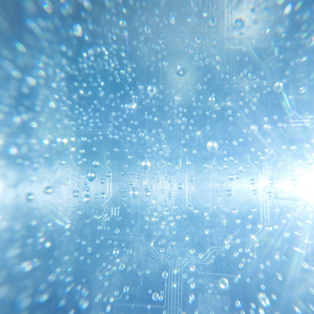 Macro de tecnología plástica de invernadero